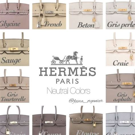 hermes birkin mini colours|Hermes colour chart.